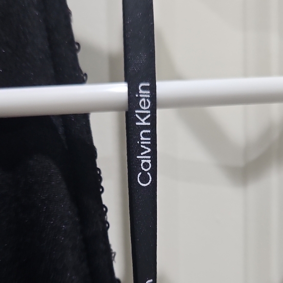 Calvin Klein Black Sequin Halter Top - Picture 3 of 6